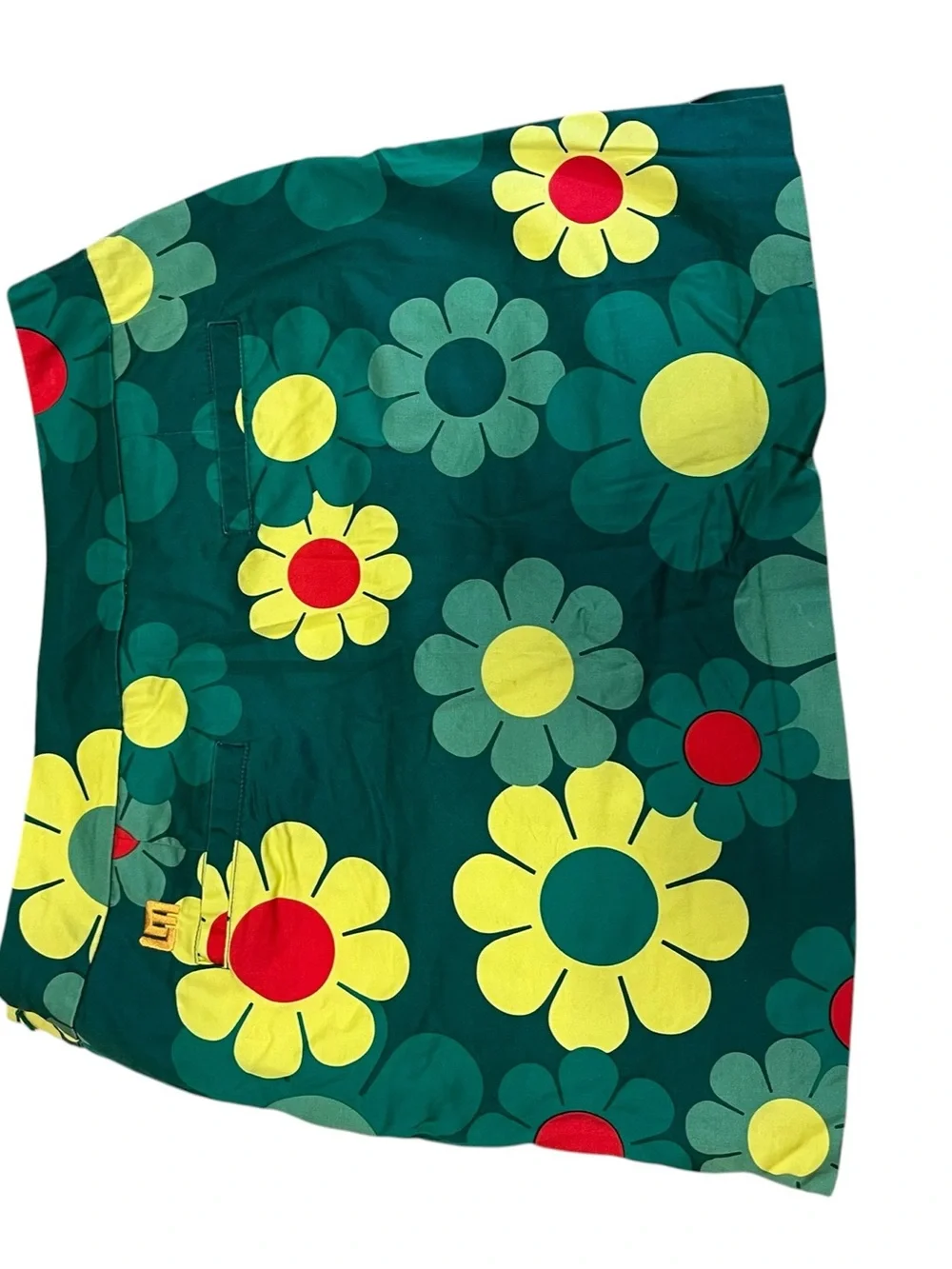 Loudmouth Floral Mini Skirt Size 8 Excellent Condition